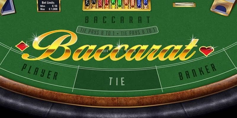 Baccarat là trò chơi được yêu thích nhất tại KINGMAKER